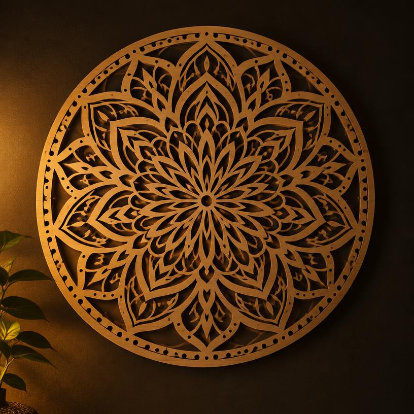 Mandala Wall Panel